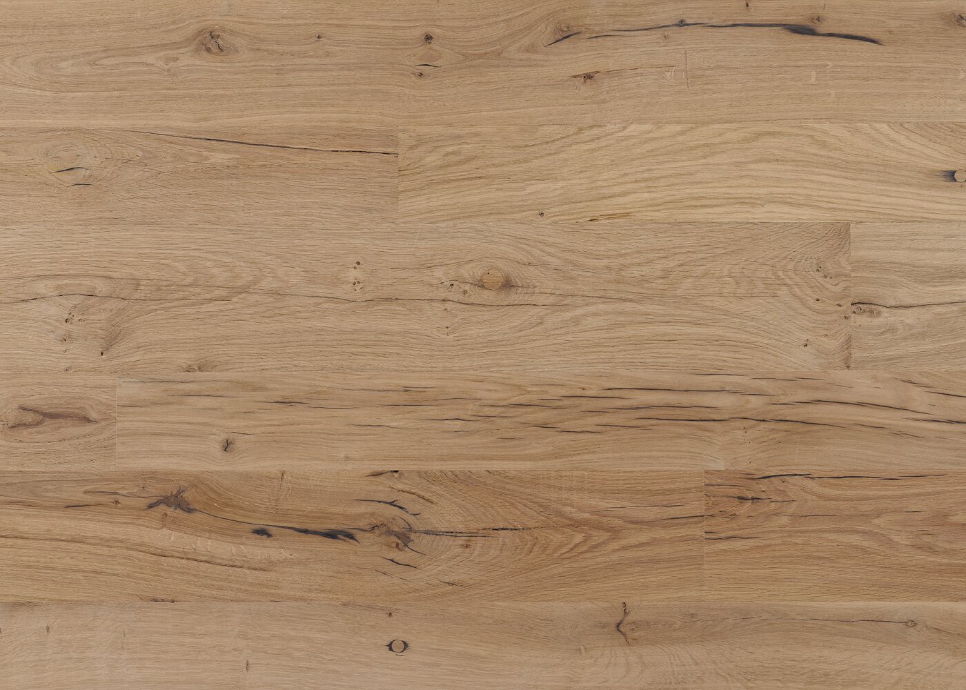 Plancher chêne contrecollé vieux fond de wagon Matière Brut OSTENDE 18x120-210x500-1500