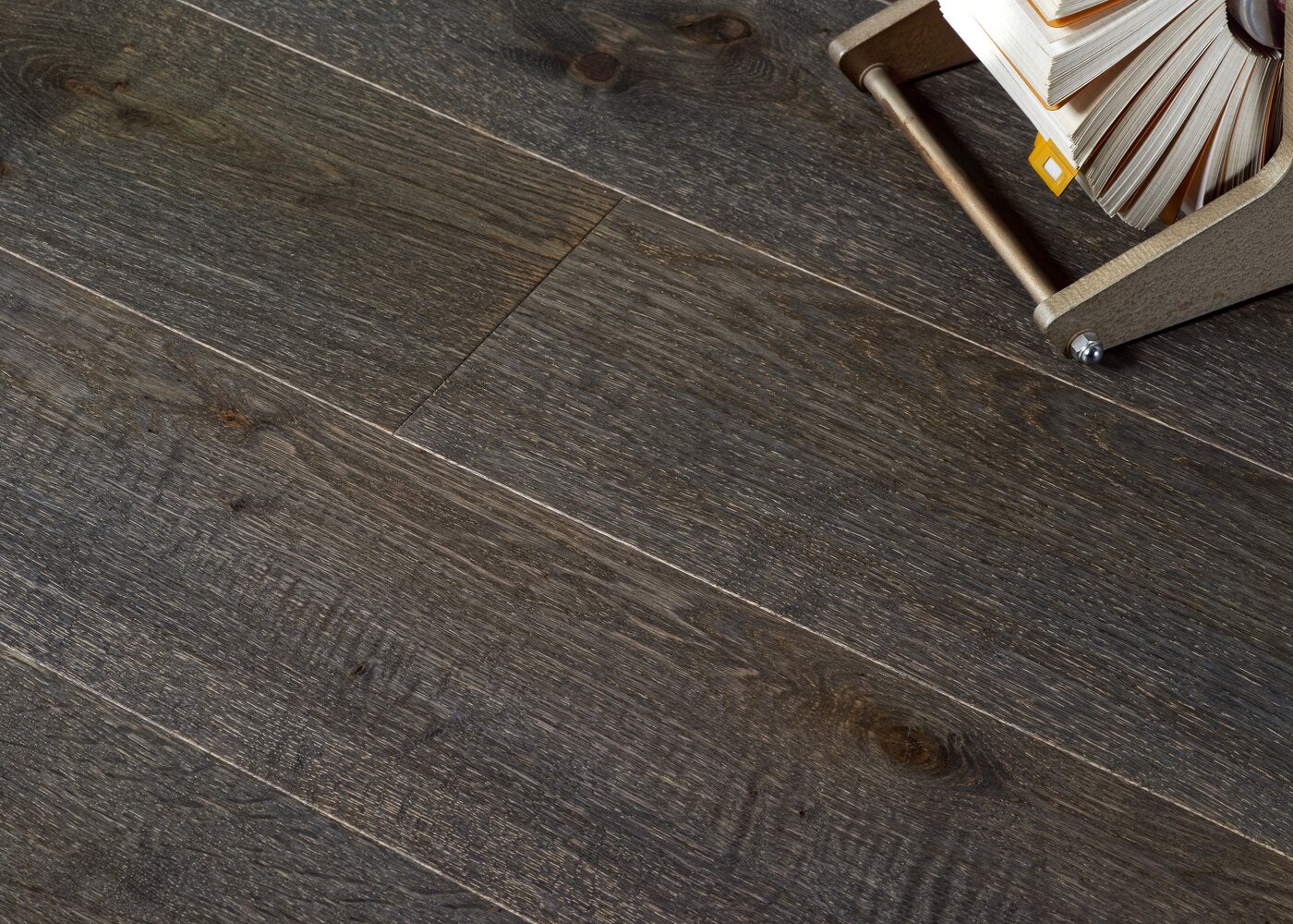 Parquet chêne contrecollé SÈVRES brossé huile UV Matière support CP 19x194x1940