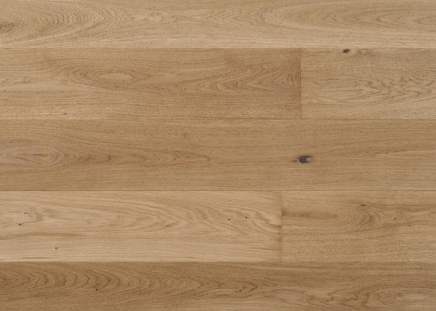 Parquet chêne contrecollé UTOPIA brossé vernis mat Matière support HDF 12x122x1190