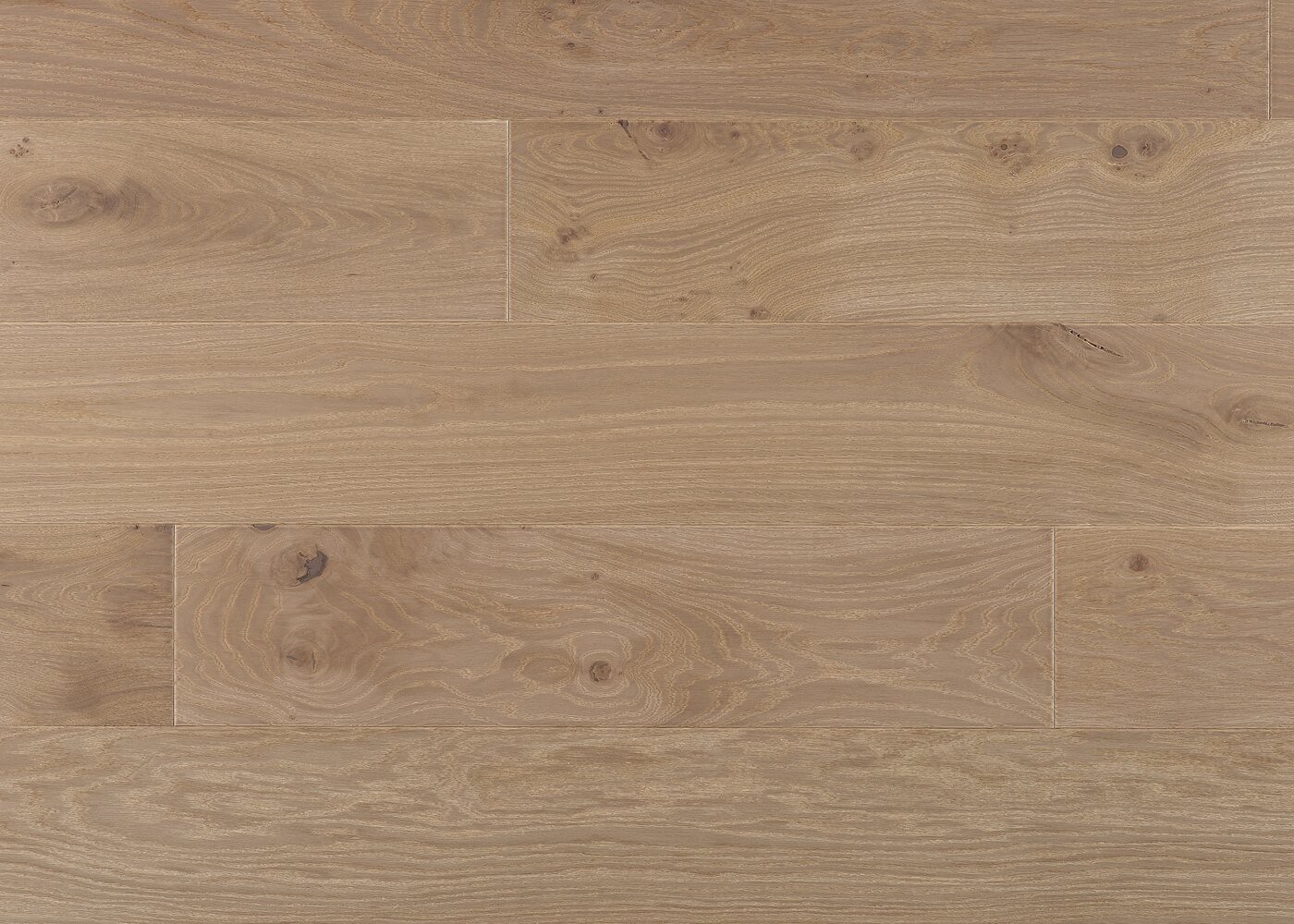 Parquet chêne massif GONCOURT brossé vernis mat Matière 14x140x400-1300