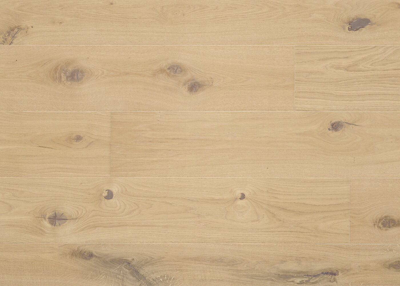 Parquet chêne contrecollé LECCE brossé vernis mat Matière Click Unifit-X support HDF 14x148x1185