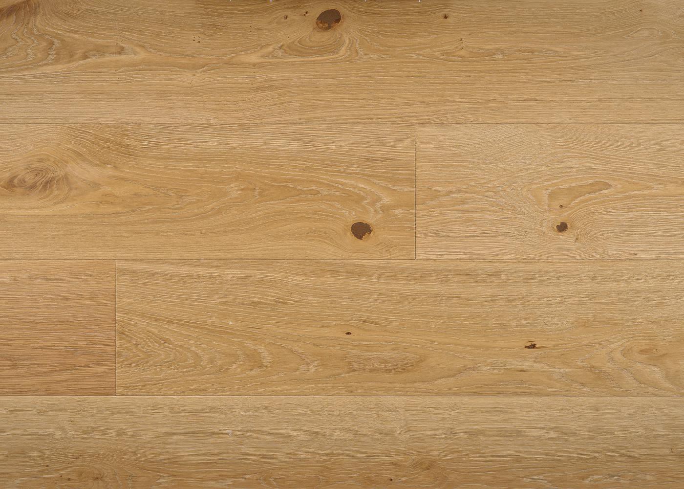 Parquet chêne contrecollé NESSO brossé huile UV Matière support HDF 12x122x1190