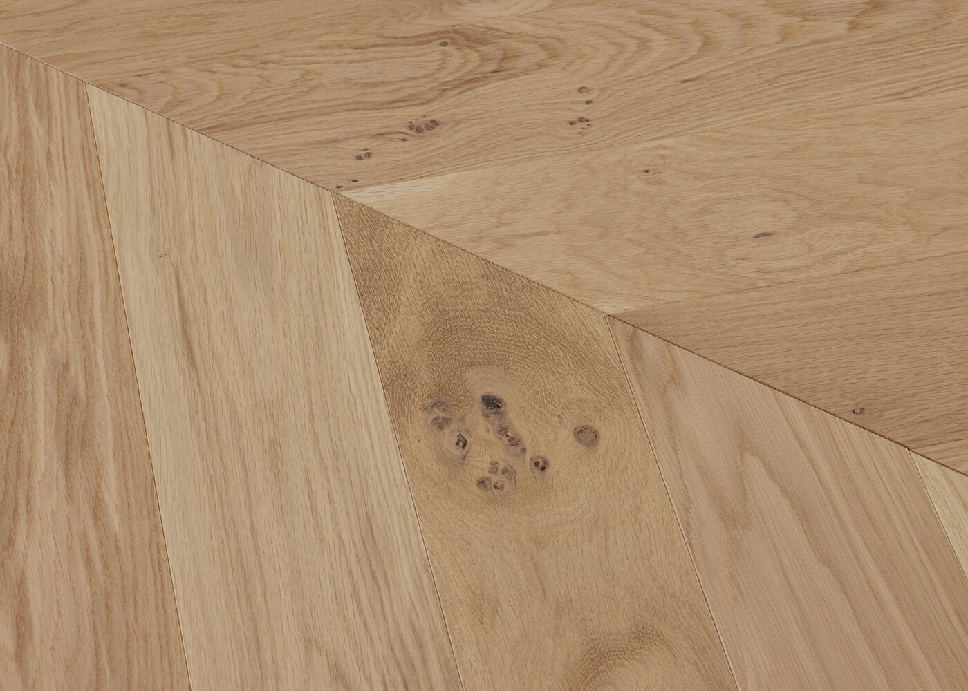 Parquet chêne contrecollé PALAIS ROYAL brossé vernis mat Point de Hongrie matière 12x139x789 (PàP)