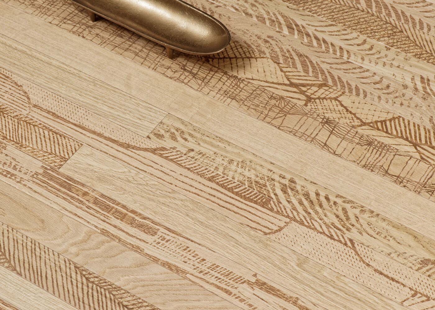 Parquet chêne contrecollé EMPREINTE BATIK PRBis support CP 12.5x140x1200