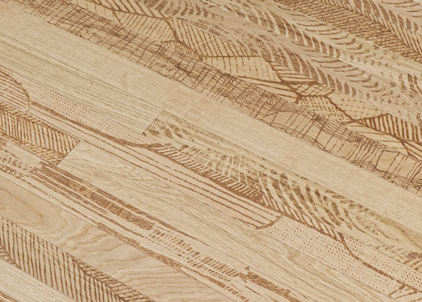 Parquet chêne contrecollé EMPREINTE BATIK PRBis support CP 12.5x140x1200