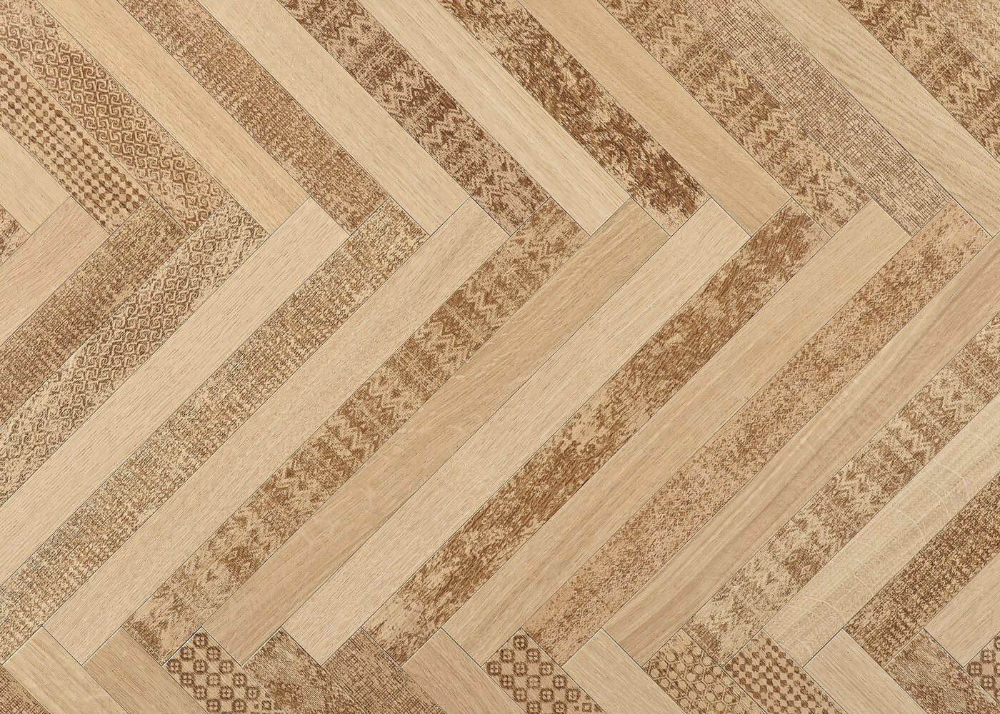 Parquet chêne contrecollé EMPREINTE ETHNIQUE Bâton Rompu PRBis support CP 12.5x55x590