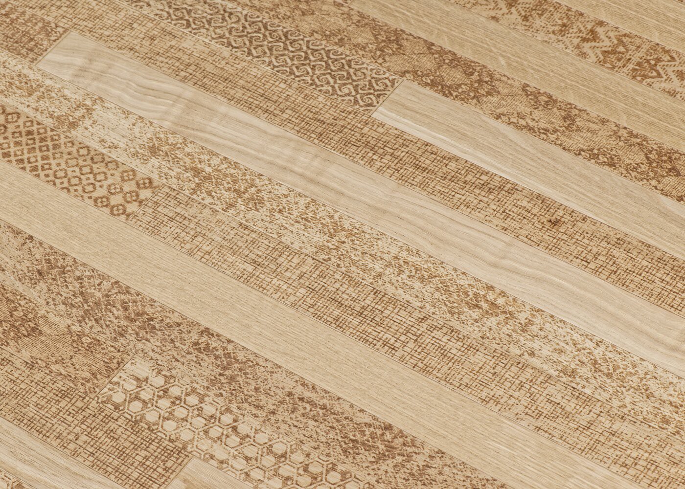 Parquet chêne contrecollé EMPREINTE ETNIQUE PRBis support CP 12.5x140x1200