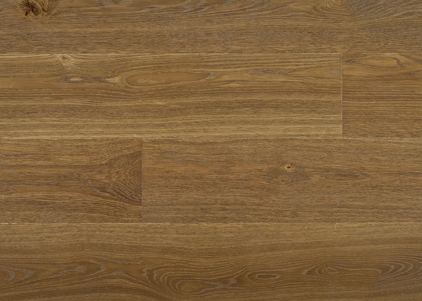 Parquet ch&ecirc;ne contrecoll&eacute; TREMEZZO bross&eacute; huile UV Mati&egrave;re support HDF 12x122x1190