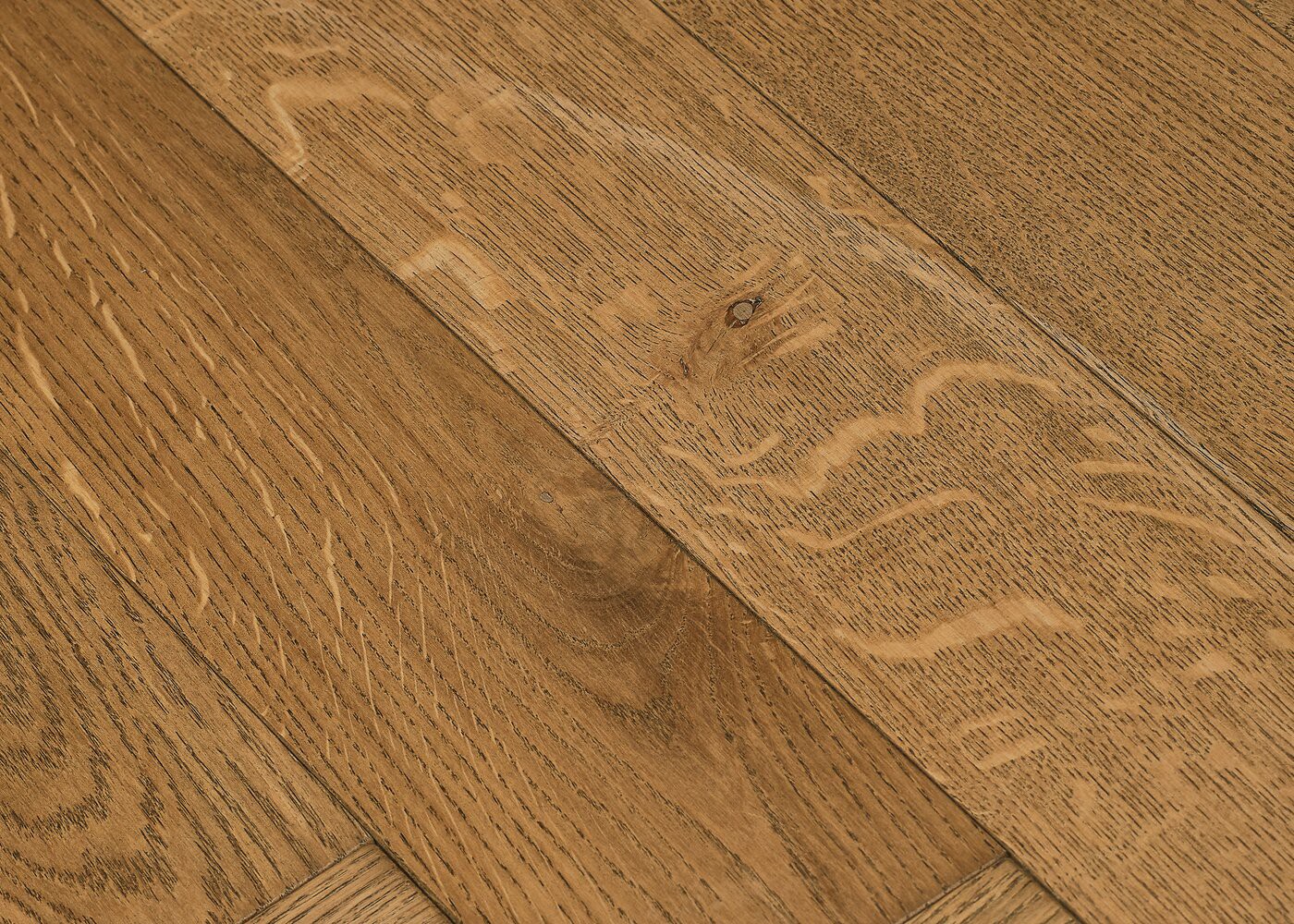 Parquet chêne contrecollé MANITOBA huile cire Bâton rompu Elégance 15x100x600