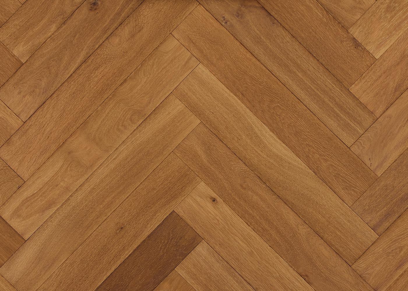 Parquet chêne massif SYRACUSE Bâton rompu brossé GO2 huile cire 15x120x720