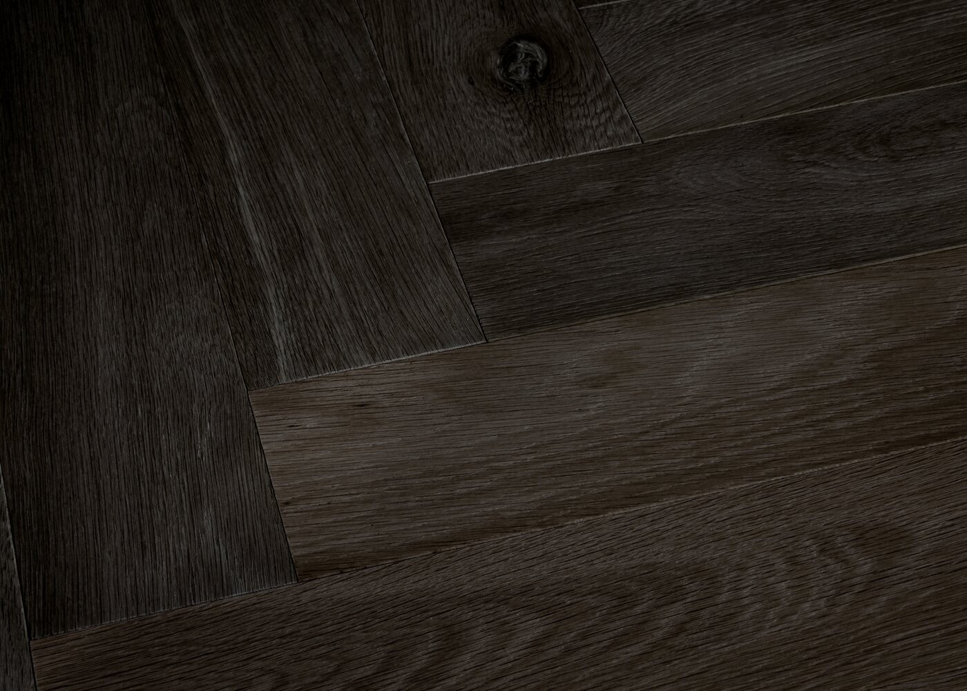 Parquet ch&ecirc;ne contrecoll&eacute; SHEFFIELD bross&eacute; b&acirc;ton rompu GO2 huile cire 15x120x720