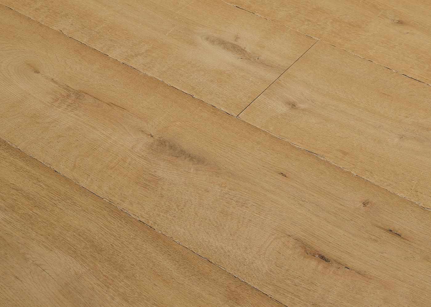 Parquet chêne massif CORDOUE vieilli huile aqua 15x90x1700-2700