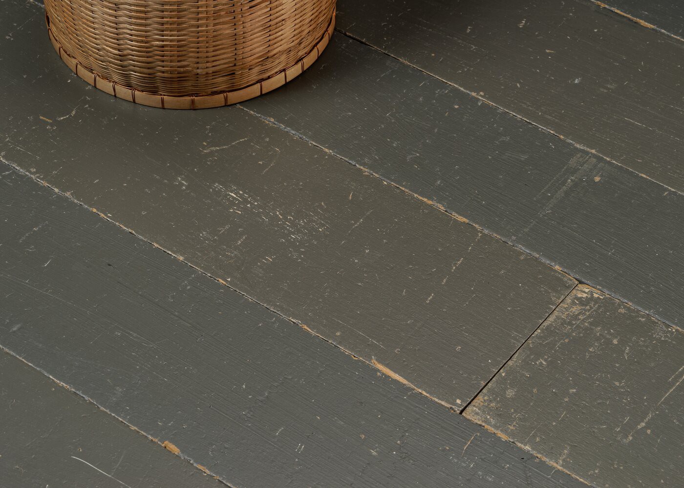 Parquet chêne massif PEINT GRIS vieilli huile cire 15x120-200x1800-2700x140-220x1800-2700