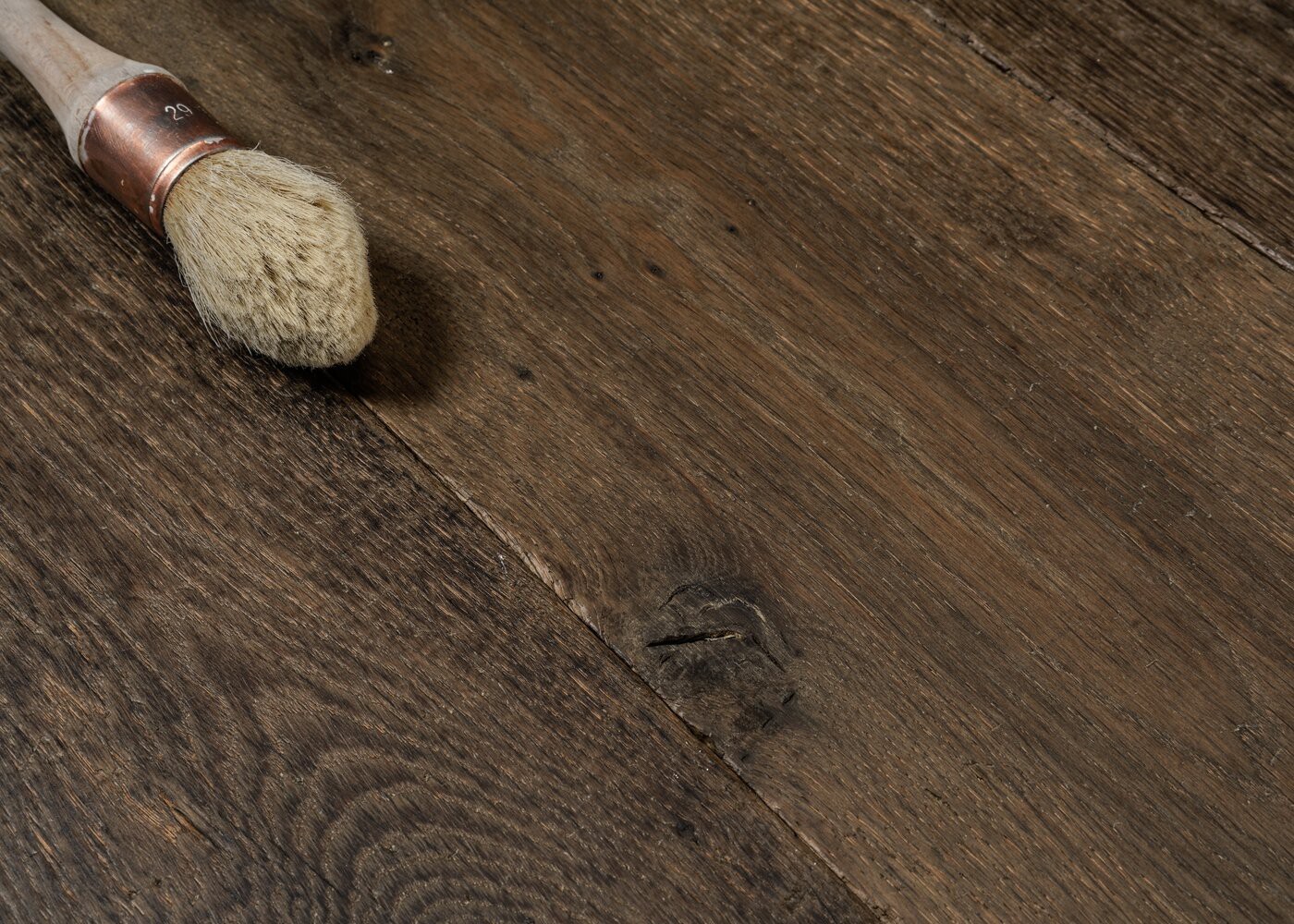 Parquet chêne massif DUBLIN vieilli huile cire 15x90x1700-2700