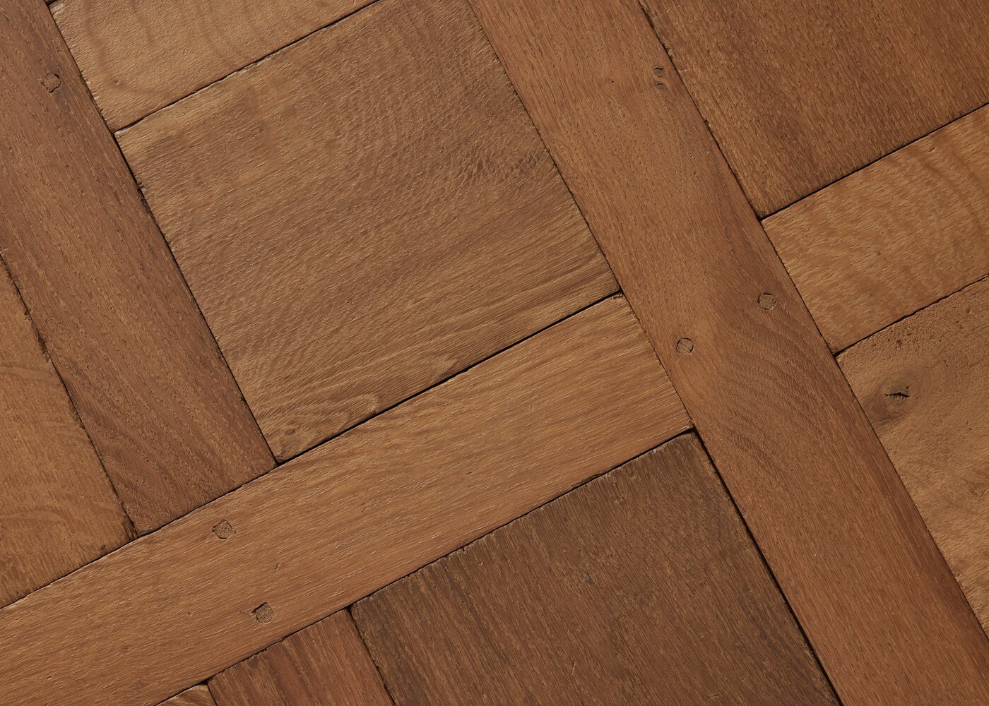 Dalle Versailles chêne massif SYRACUSE vieilli huile cire 15x1020x1020