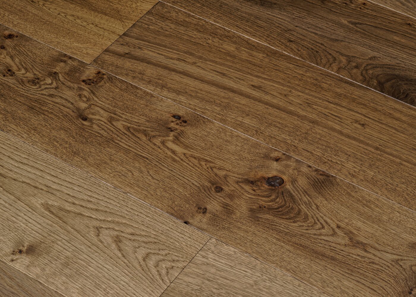 Parquet chêne massif GLASGOW Elégance vieilli huile cire 14x110x500-2000