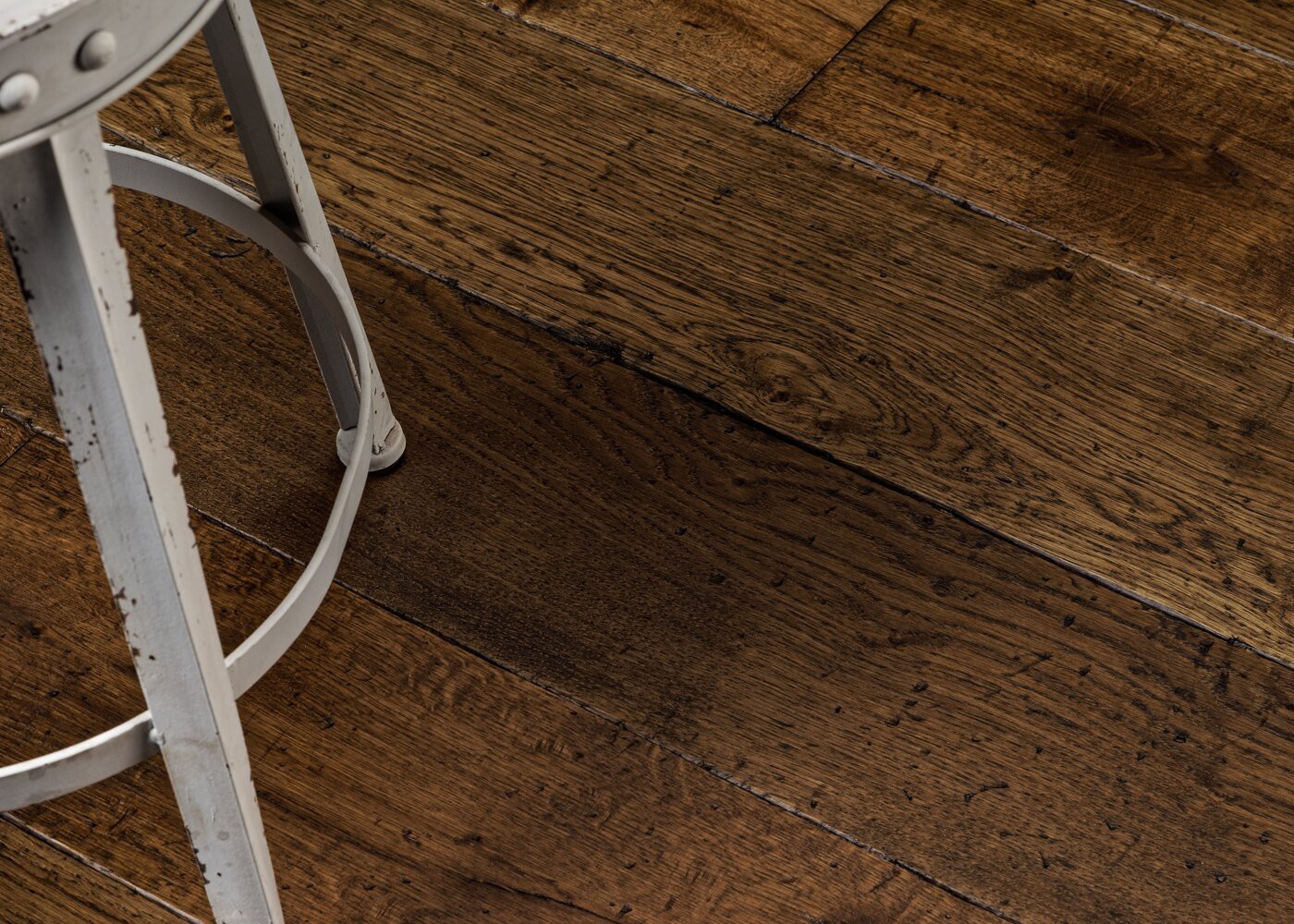 Parquet chêne massif OTTAWA Elégance vieilli très accentué huile cire 14x110x500-2000