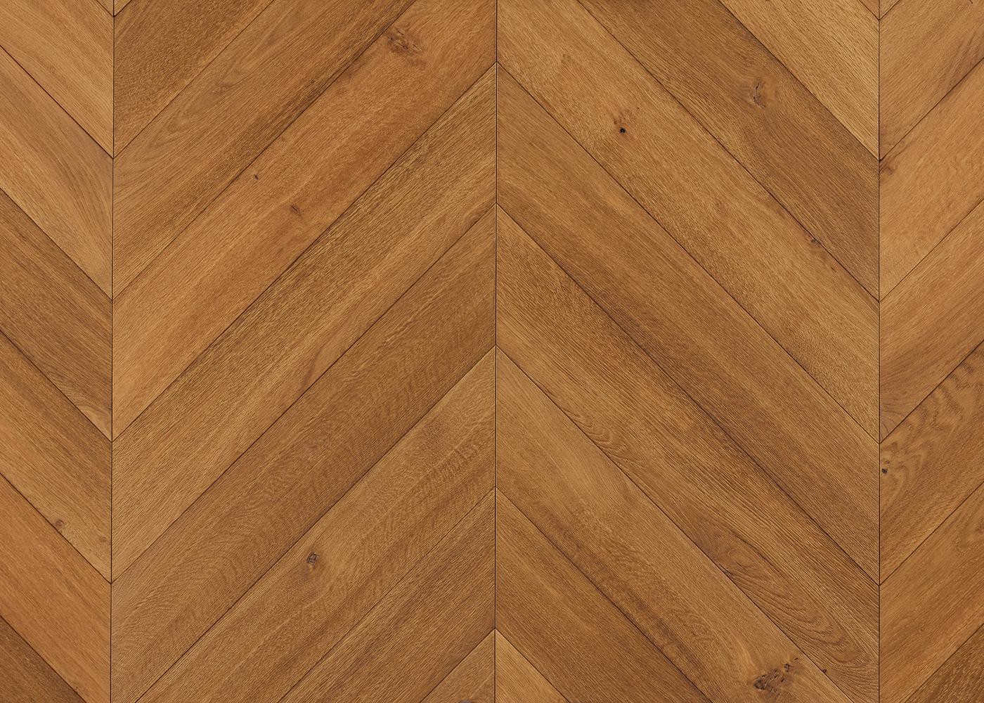 Parquet chêne massif SYRACUSE Point de Hongrie brossé GO2 huile cire 15x120x650(PàT) 45°