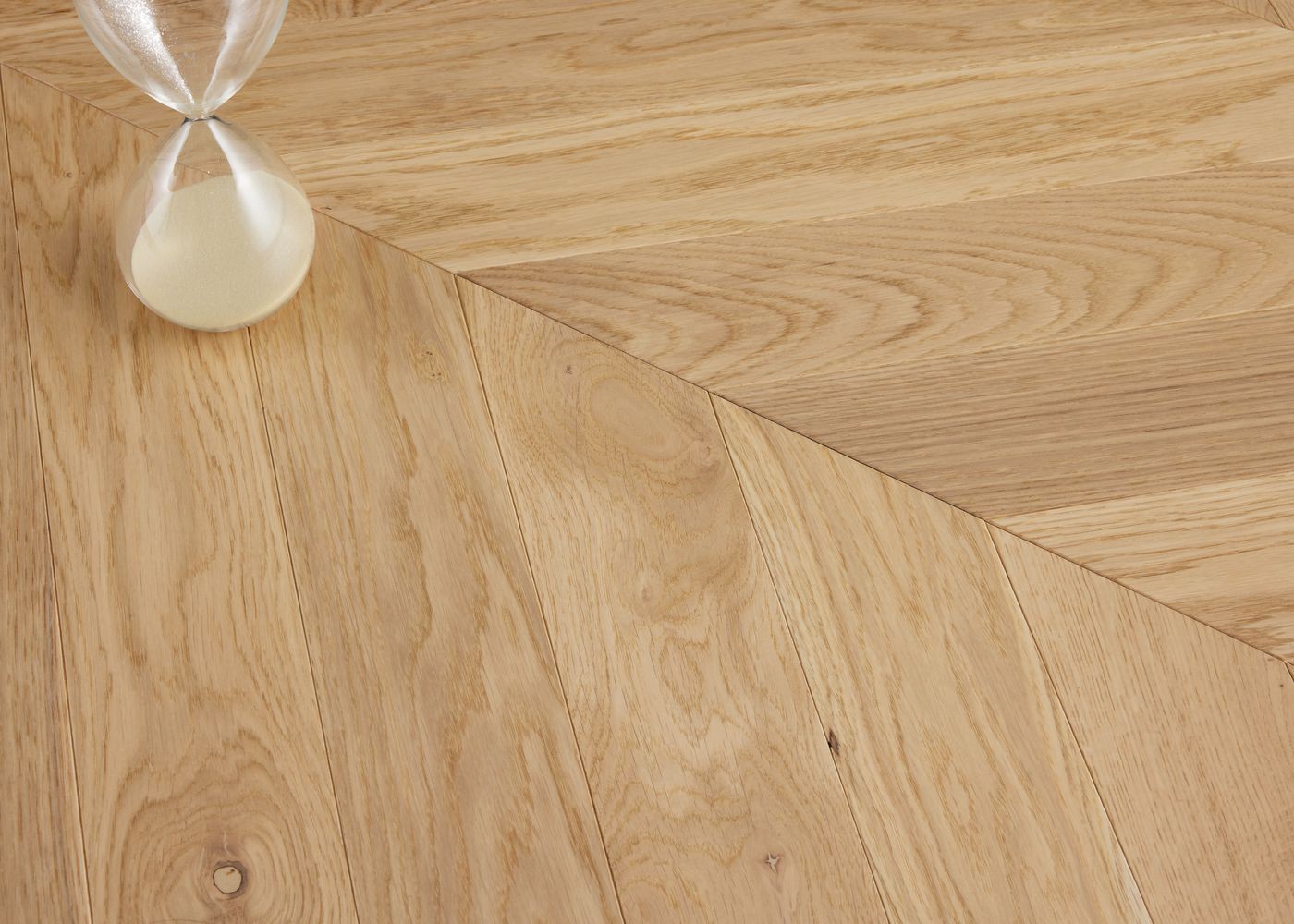 Parquet chêne massif PALAIS ROYAL Point de Hongrie Elégance GO4 14x90x510(PàT) 45°
