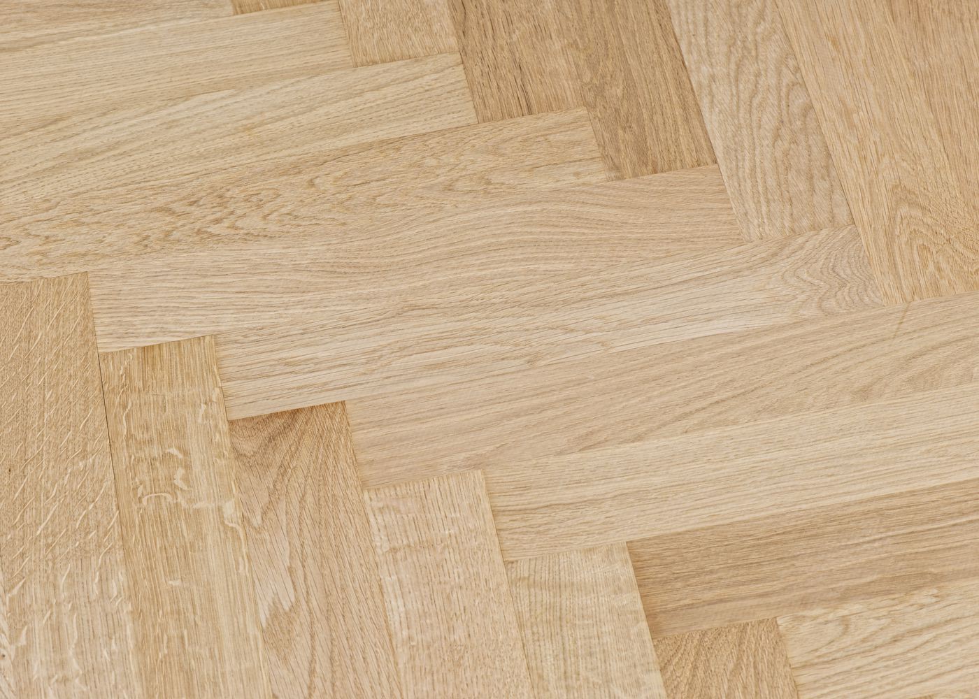 Parquet chêne massif Brut Bâton Rompu Premier NF - avec calepinage - 14x110x500