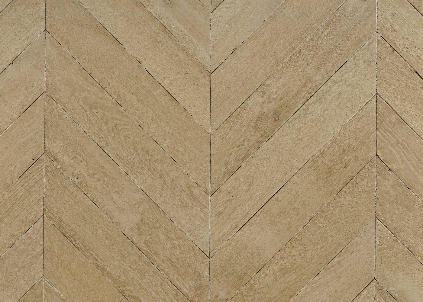 Parquet chêne massif CAMBRIDGE Point de Hongrie vieilli huile aqua 15x120x650(PàT) 45°