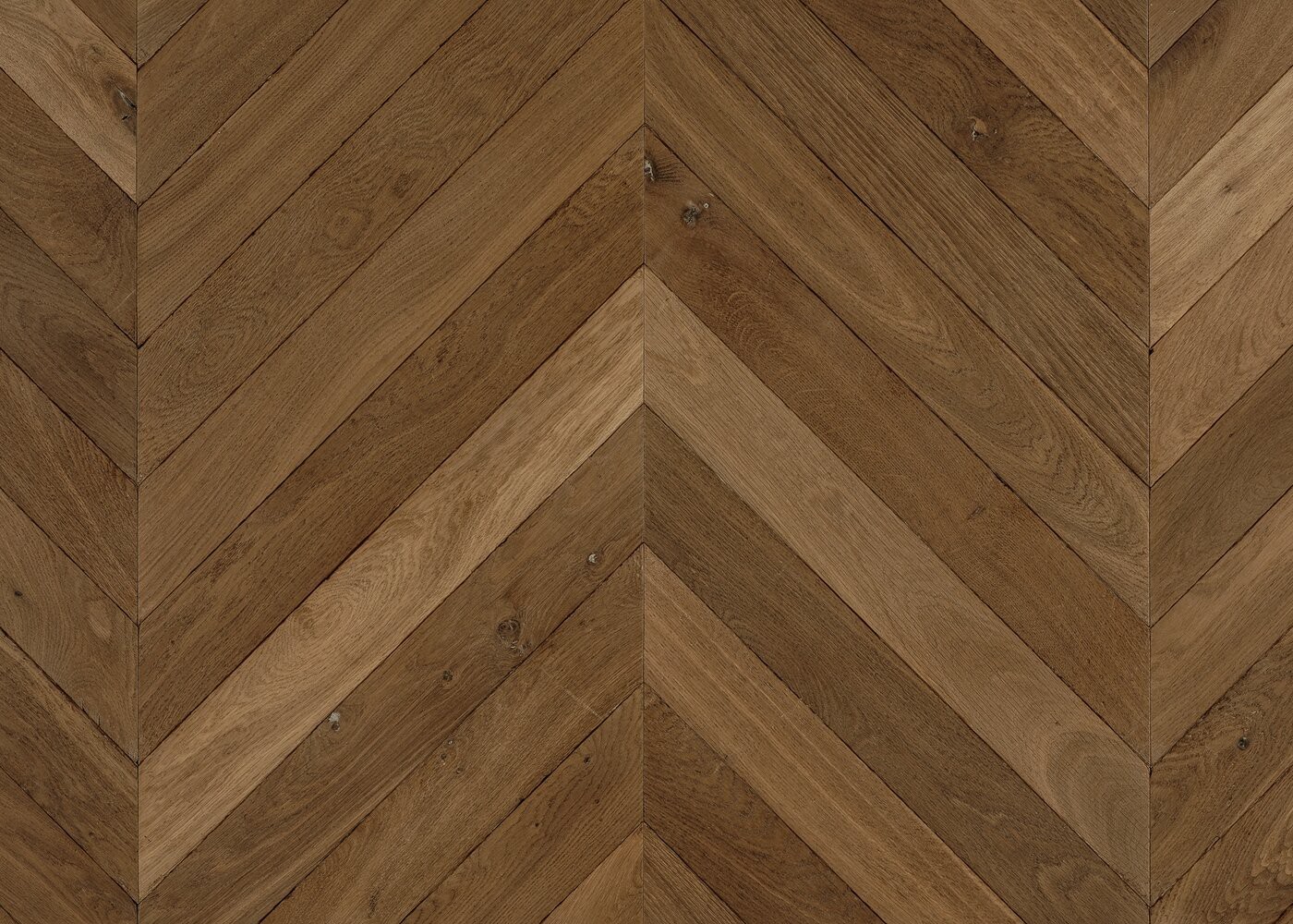 Parquet chêne massif GLASGOW Point de Hongrie Elégance vieilli huile cire 14x110x600 45°