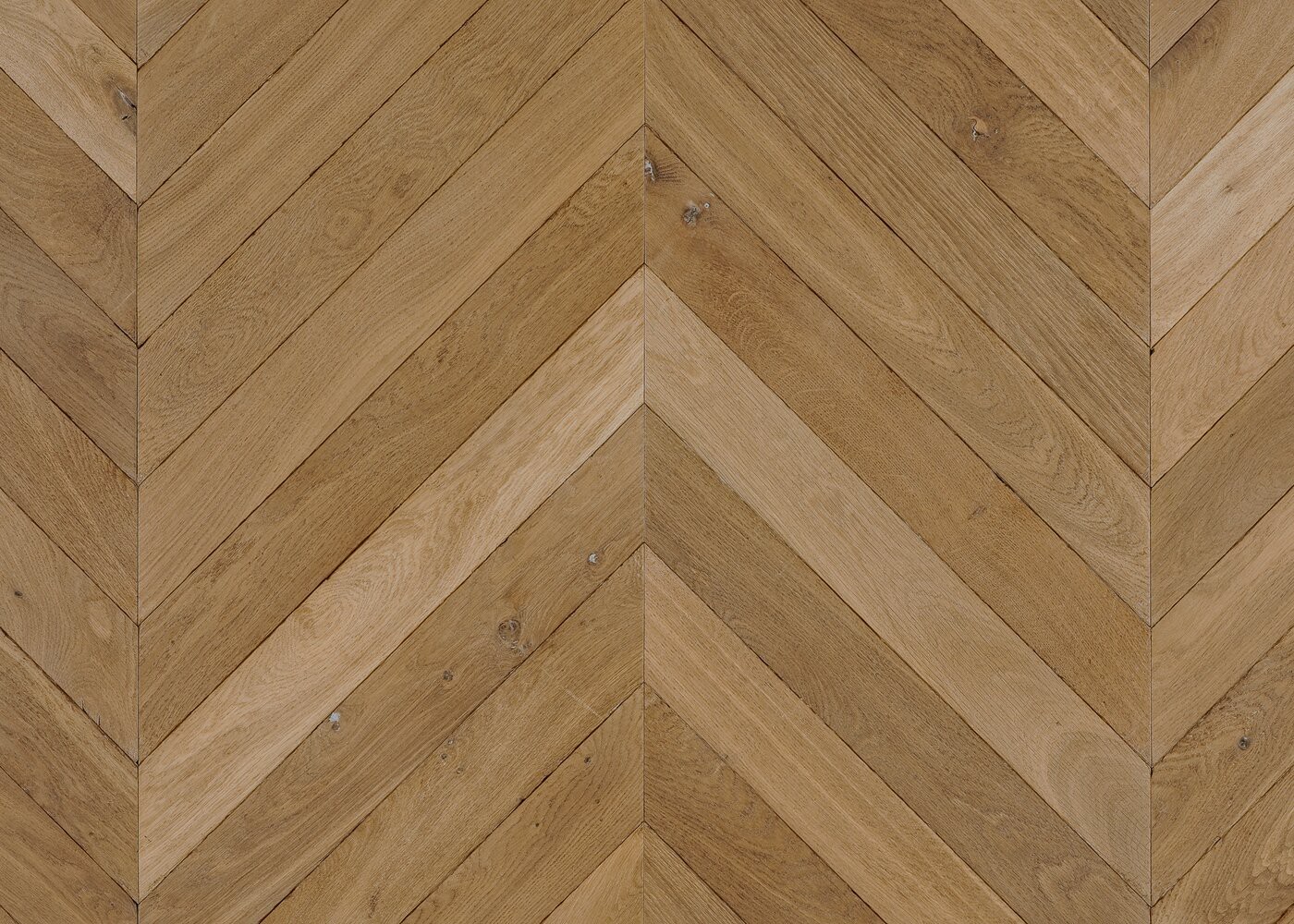 Parquet ch&ecirc;ne massif TARIFA Point de Hongrie El&eacute;gance vieilli huile cire 14x110x600 45&deg;