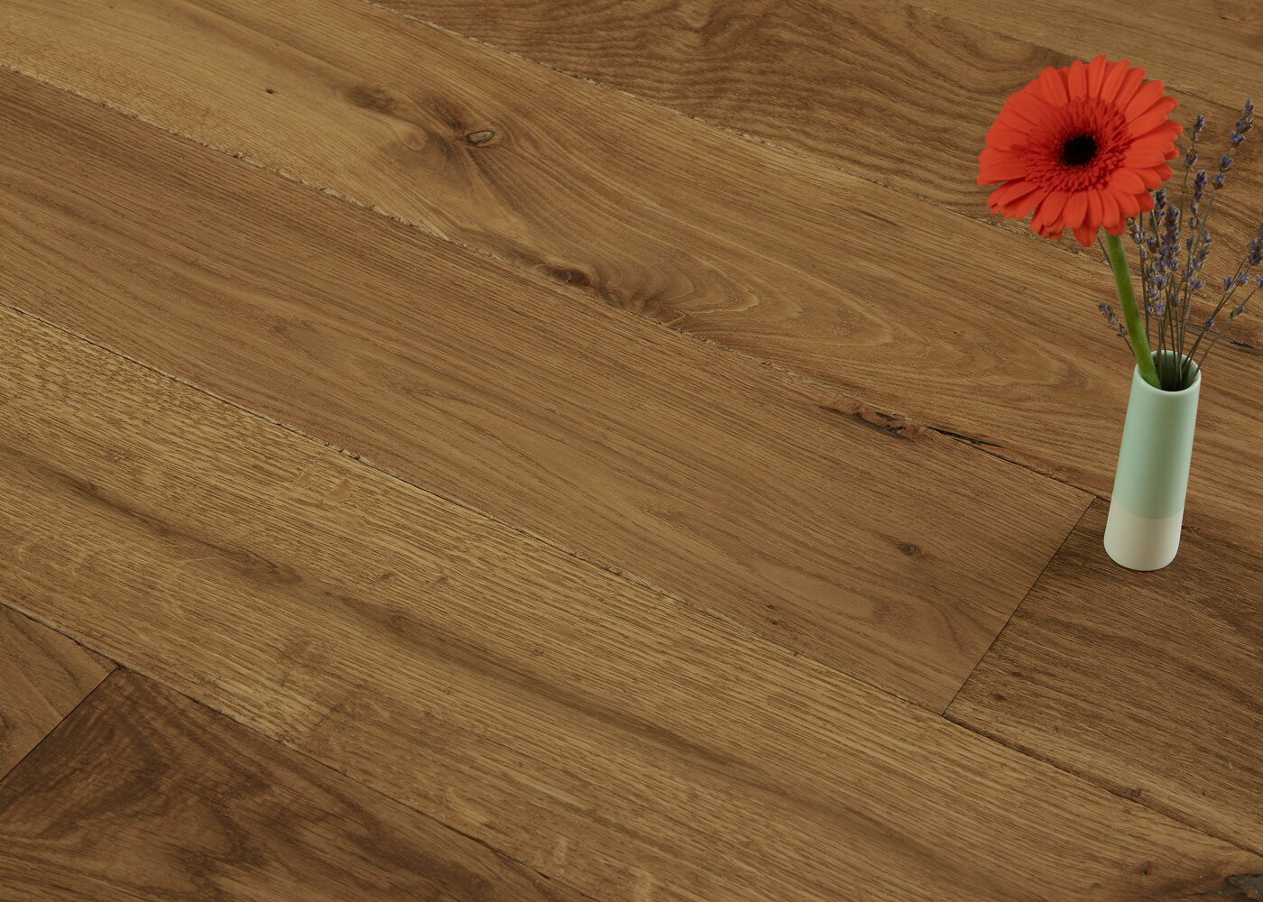 Parquet chêne massif VALENCE Elégance vieilli huile cire 14x110x500-2000