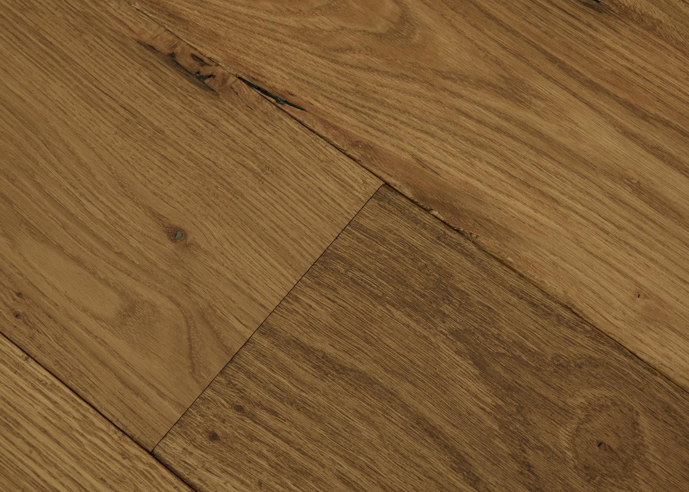Parquet chêne massif VALENCE Elégance vieilli huile cire 14x110x500-2000