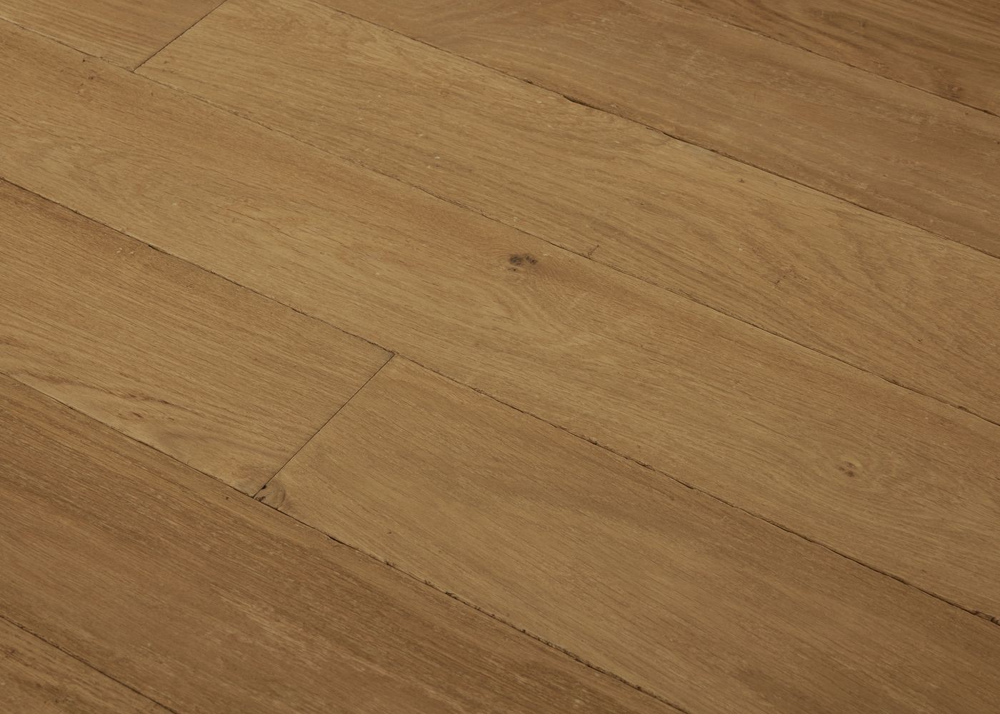 Parquet chêne massif TOLEDE Elégance vieilli vernis aqua 14x110x500-2000