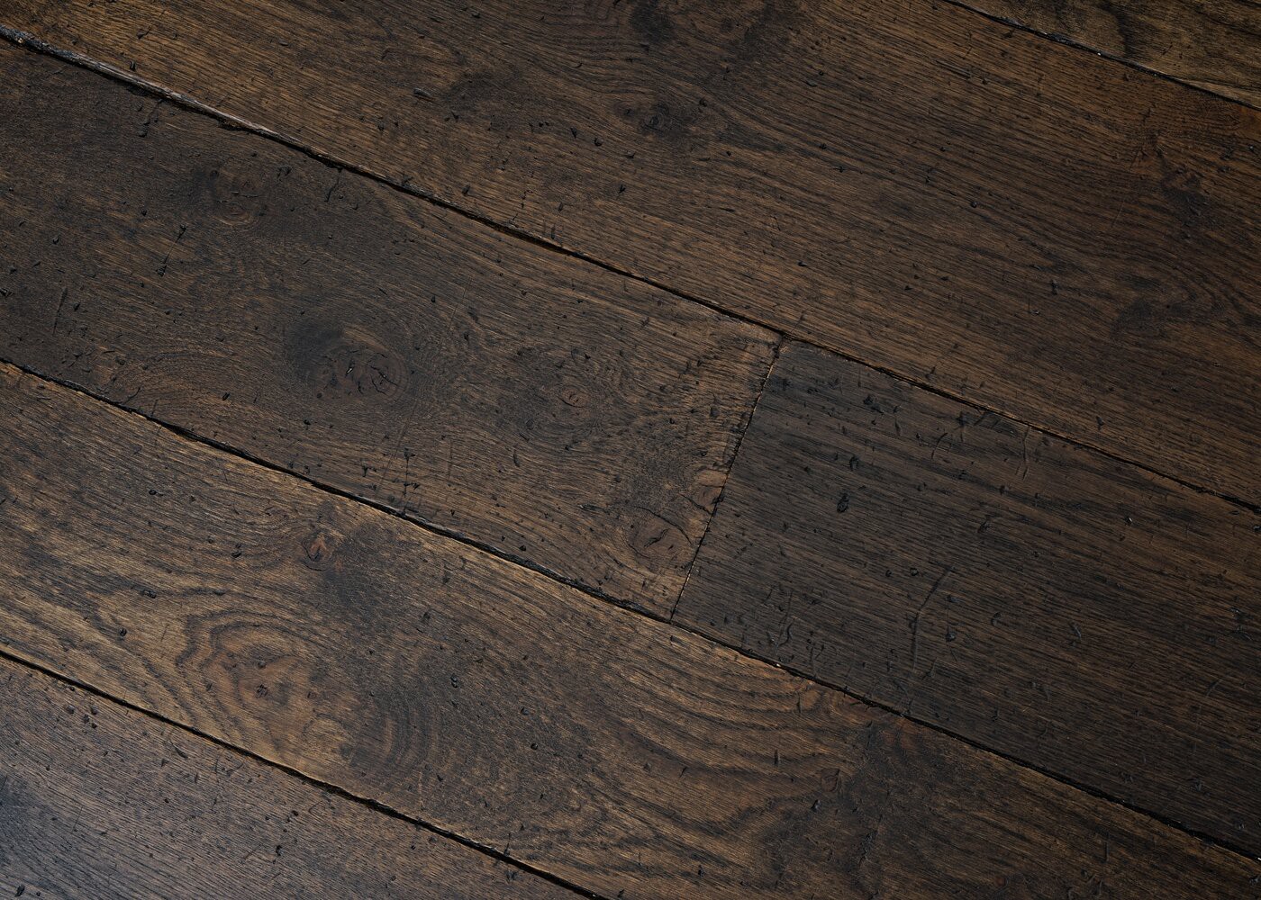 Parquet chêne massif EVORA Elégance vieilli très accentué huile cire 14x110x500-2000