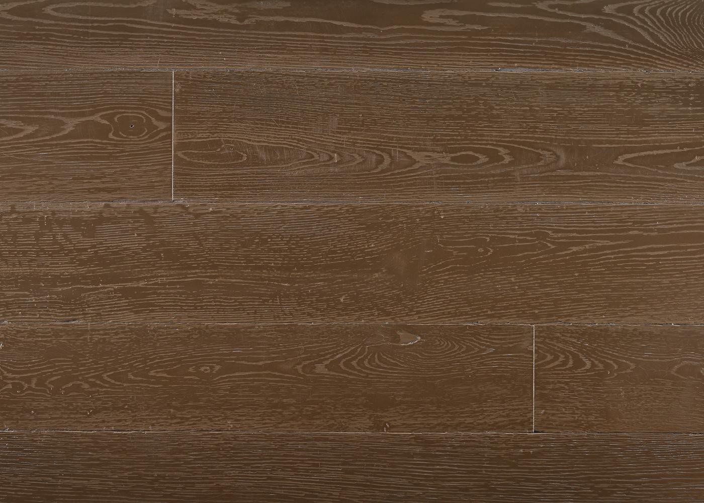 Parquet chêne contrecollé G2 Métal BRONZE PEFC brossé vieilli 15x160x1200-2300