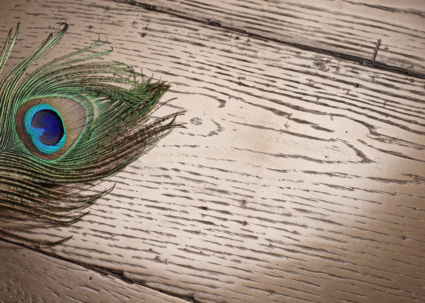 Parquet chêne contrecollé G2 Métal BRONZE brossé vieilli 15x160x1200-2300