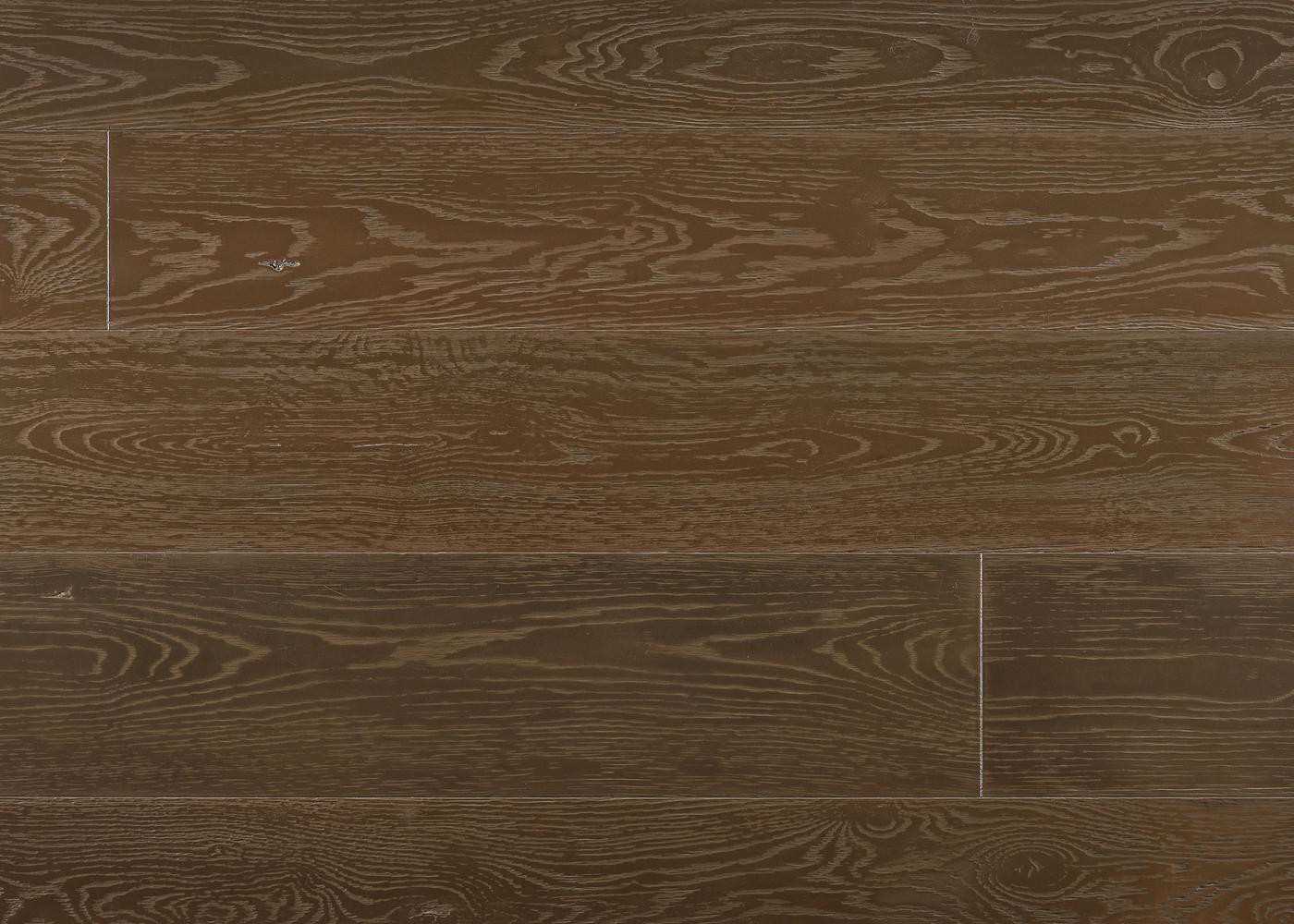 Parquet chêne contrecollé G2 Métal BRONZE PEFC brossé 15x160x1200-2300