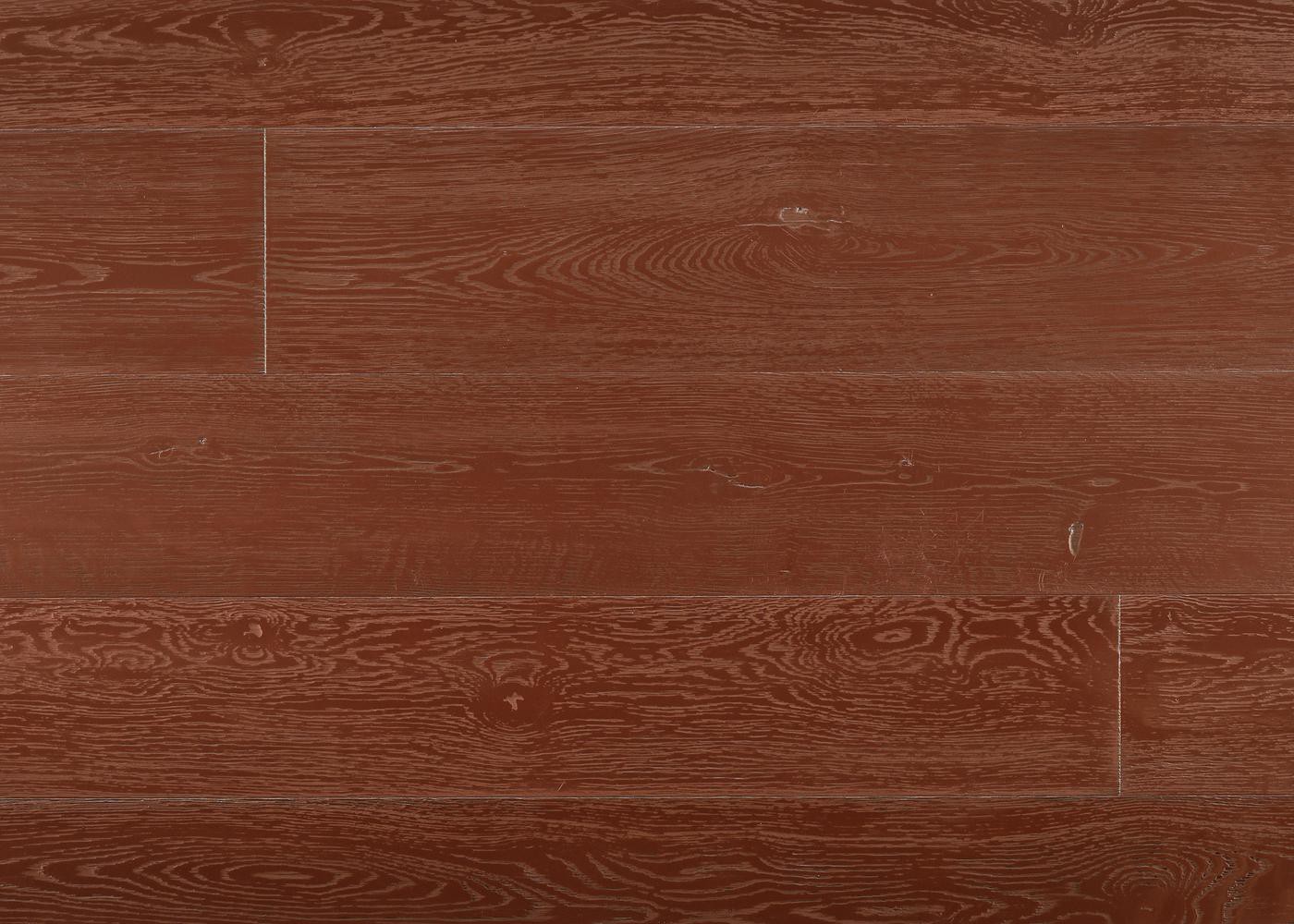Parquet chêne contrecollé G2 Métal CUIVRE PEFC brossé 15x160x1200-2300