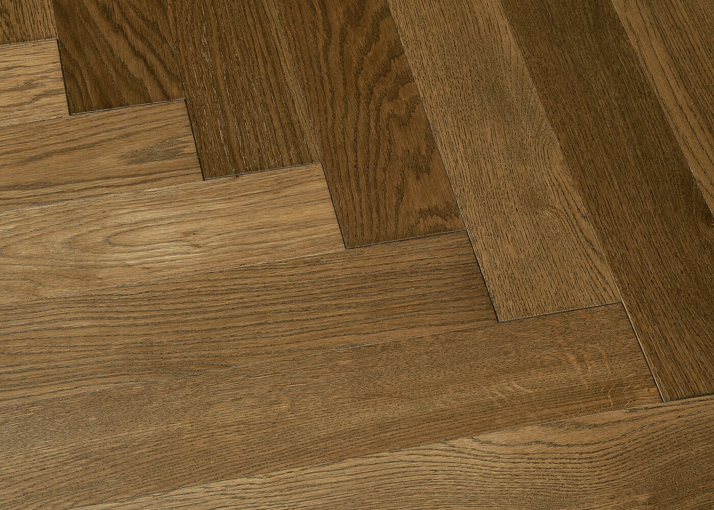 Parquet chêne contrecollé TERRE NEUVE huile cire Bâton rompu Elégance 15x100x600