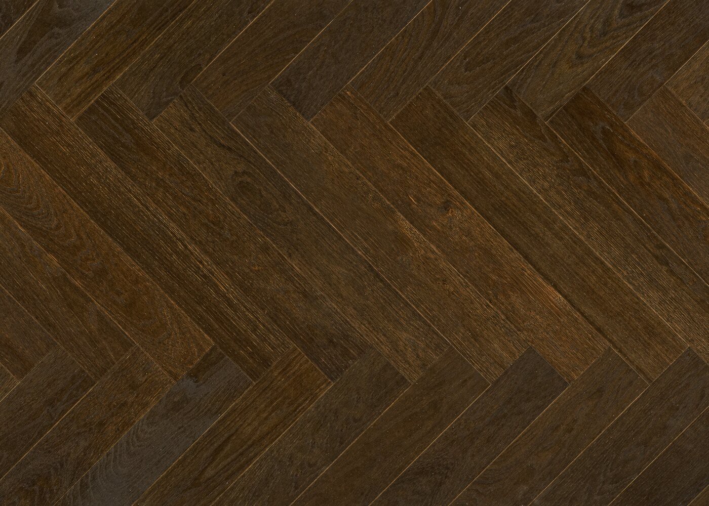 Parquet chêne contrecollé REUILLY Bâton Rompu brossé huile UV Elégance support HDF 12x92x610