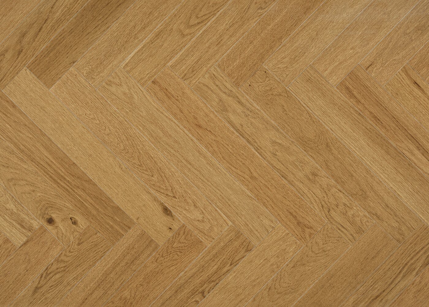 Parquet chêne contrecollé VIENNE Bâton Rompu brossé vernis mat Elégance support HDF 12x92x610