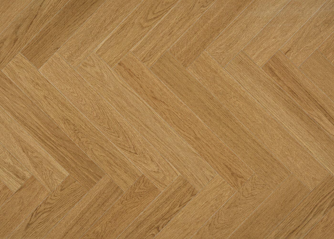 Parquet chêne contrecollé VIENNE Bâton Rompu brossé vernis mat Select support HDF 12x92x610