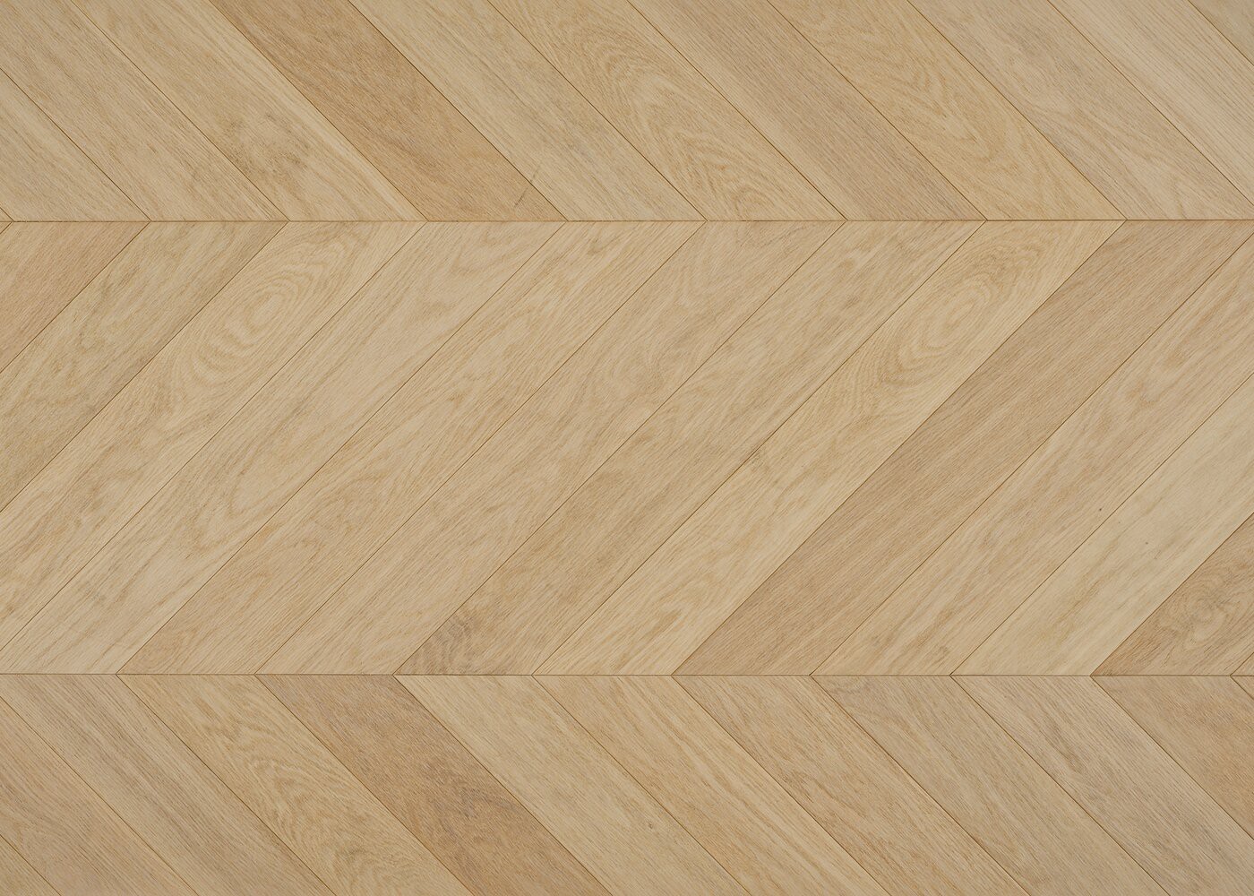 Parquet chêne contrecollé BRUT Point de Hongrie brut Select support HDF angle 45° 12x92x600