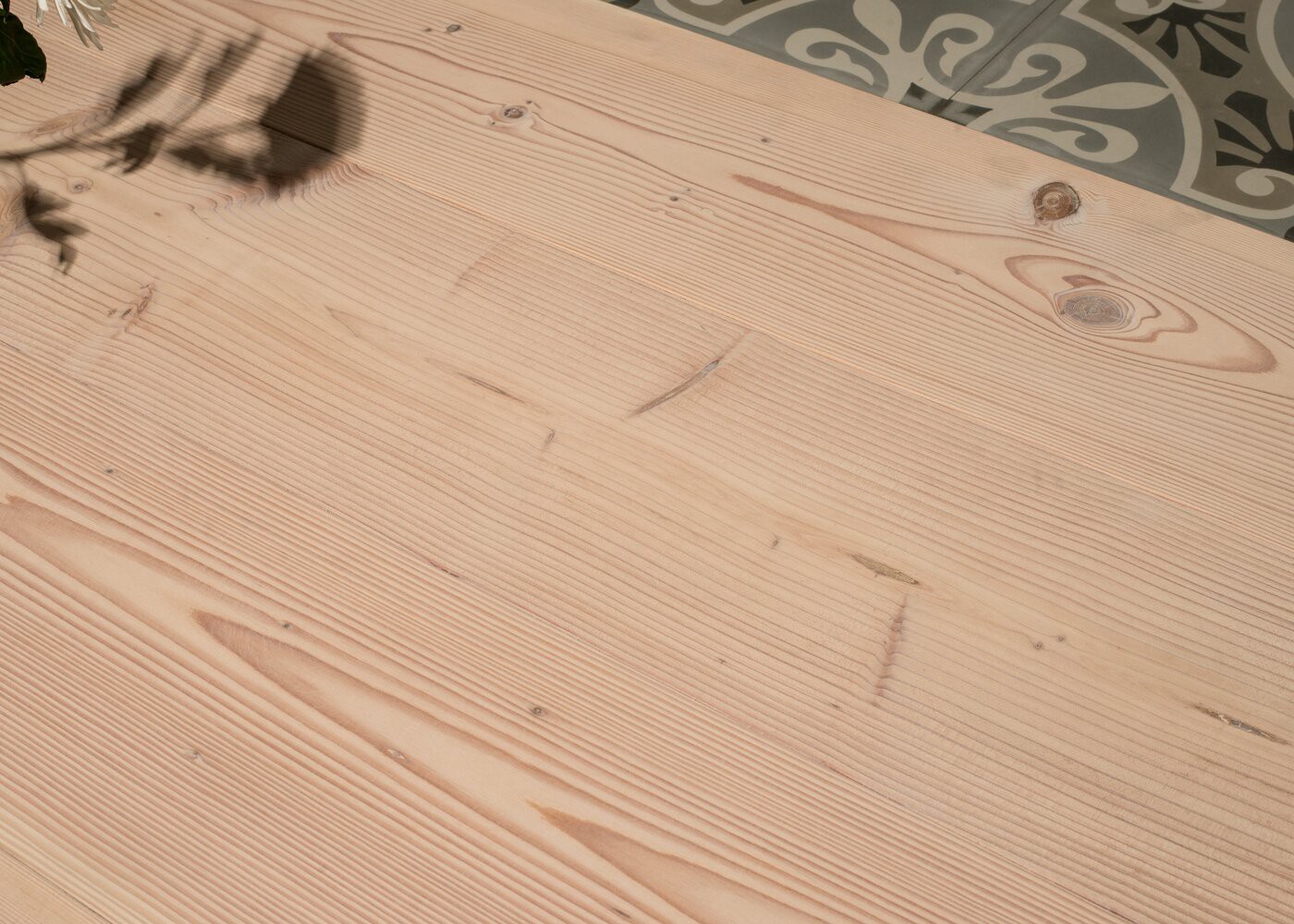 Parquet Douglas contrecollé Extrême brut Nature avec noeuds longueurs fixes 16x250x1000-5000