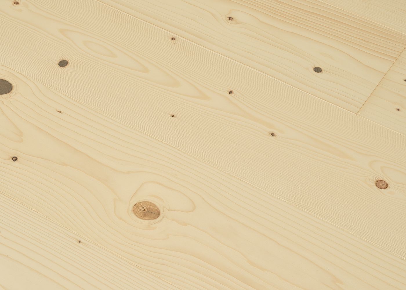 Parquet Epicéa contrecollé brossé Matière huilé BLANC LEGER 15x192x2400