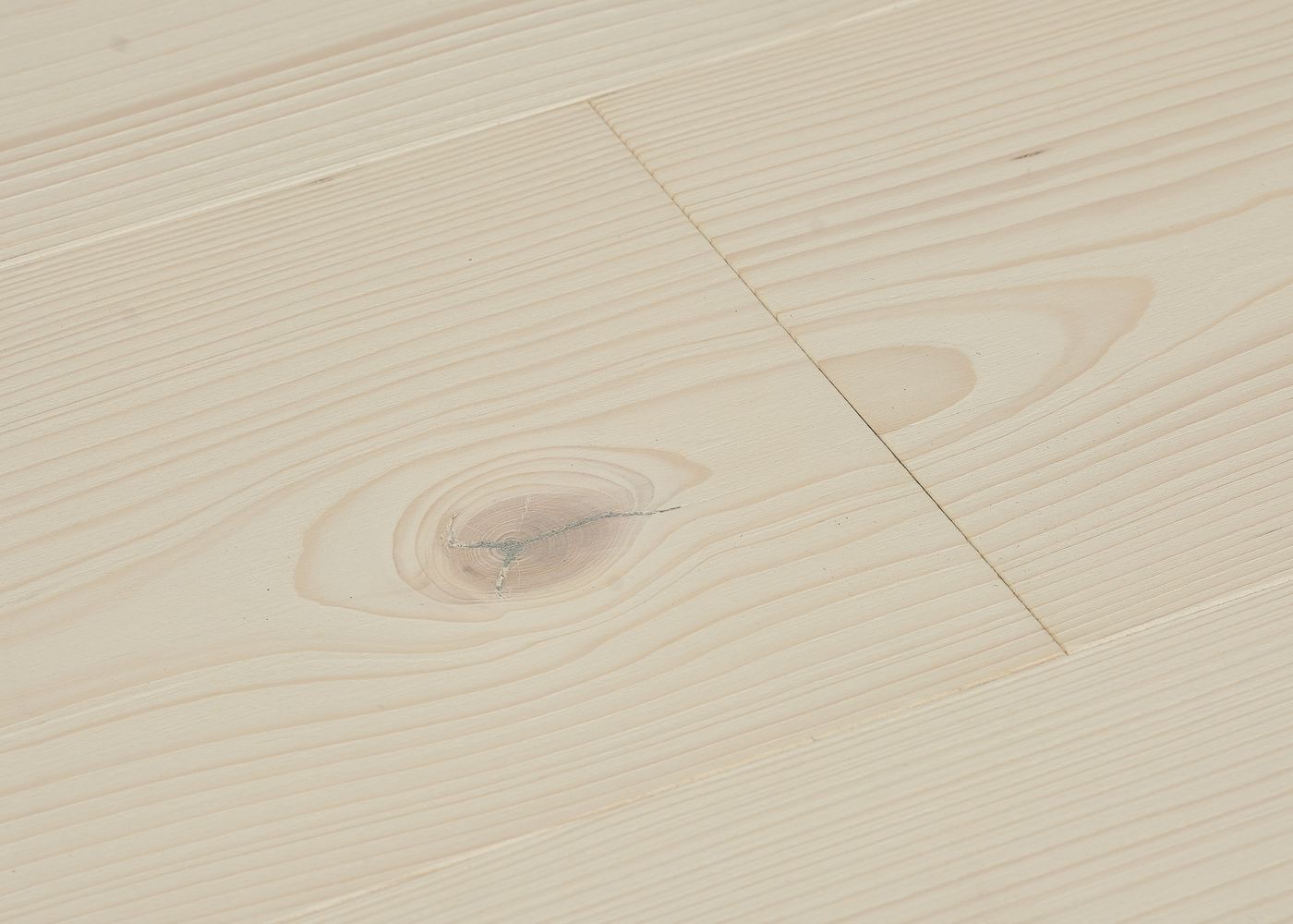Parquet Epicéa contrecollé brossé Matière huilé BLANC PROFOND 15x192x2400