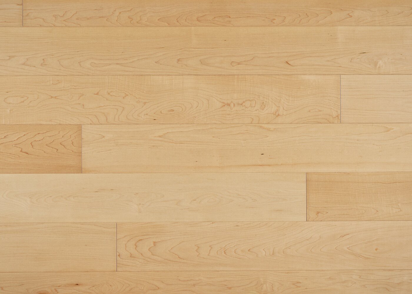 Parquet Erable du Canada massif PRBis G04 vernis satiné 19x100x500-2400