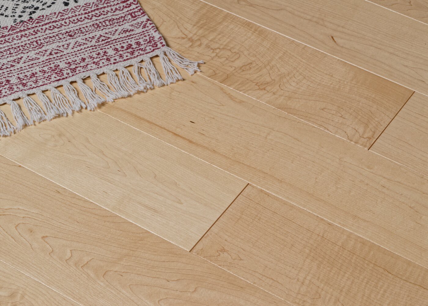 Parquet Erable du Canada massif PRBis G04 vernis satiné 19x100x500-2400