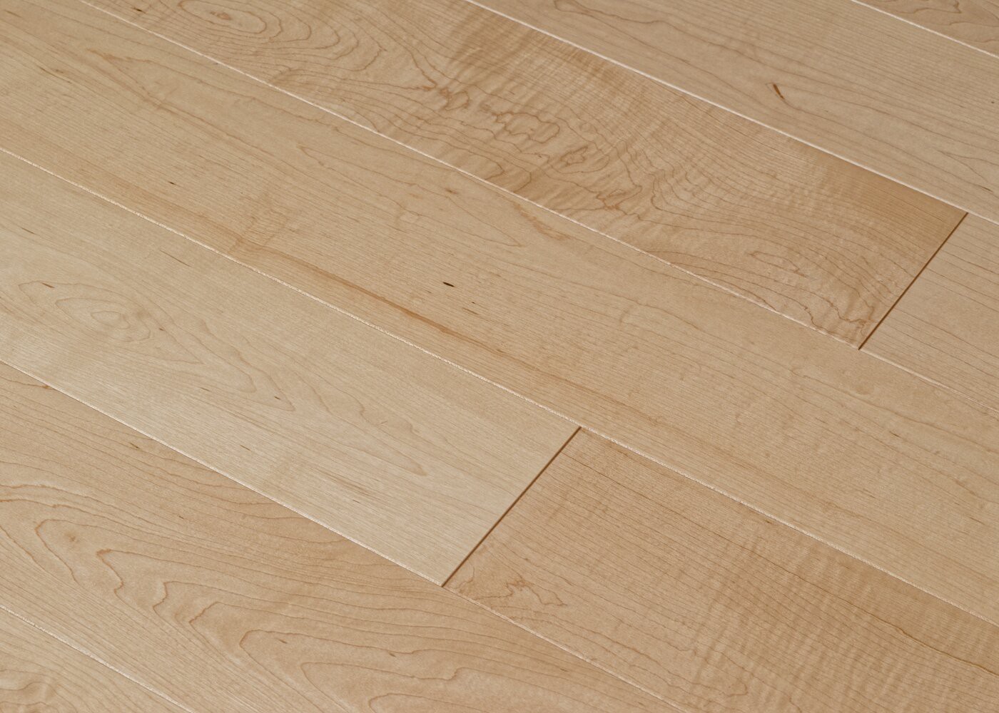 Parquet Erable du Canada massif PRBis G04 vernis satiné 19x100x500-2400