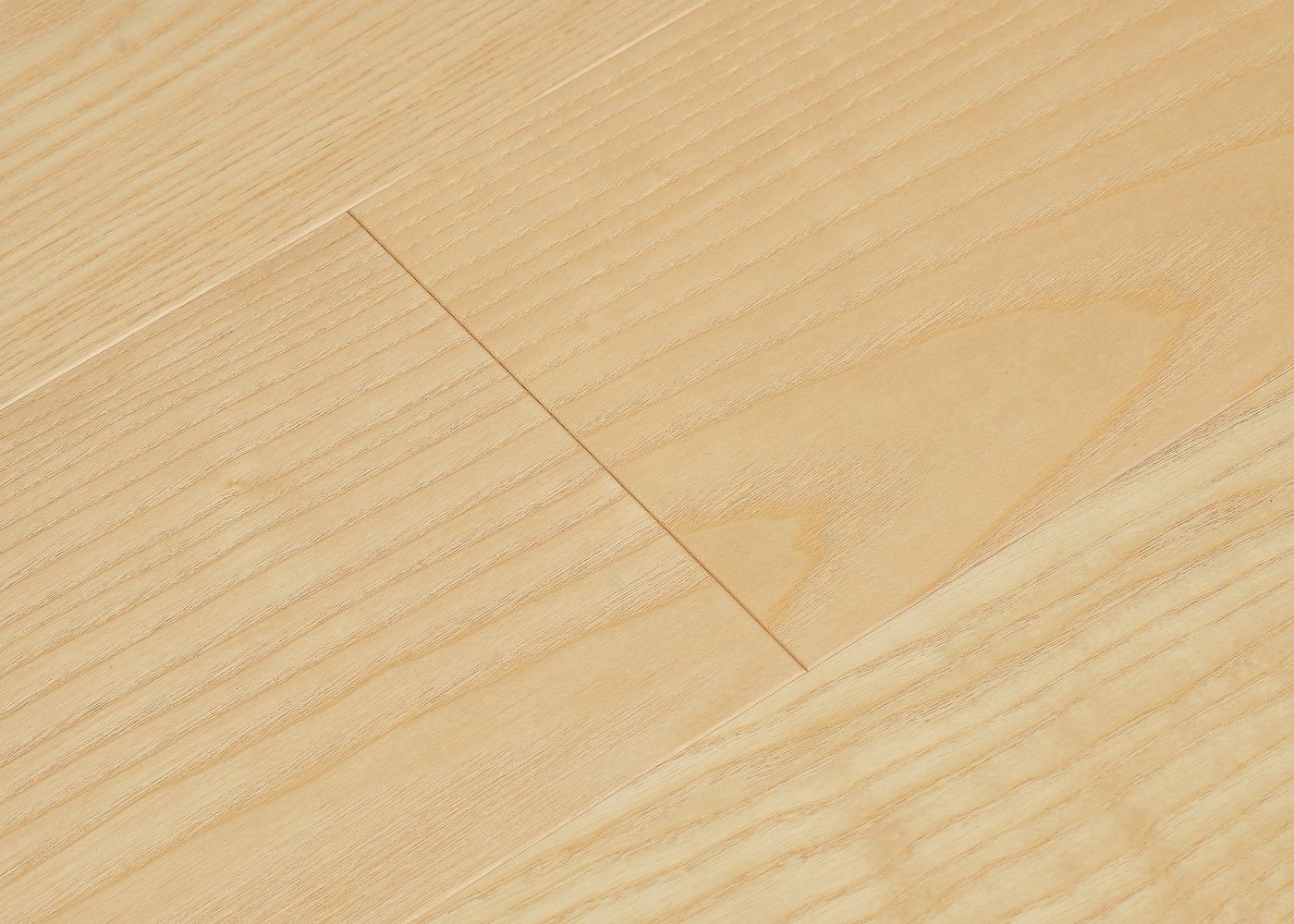Parquet Frêne contrecollé brossé Premier huilé NATUREL 15x192x2400