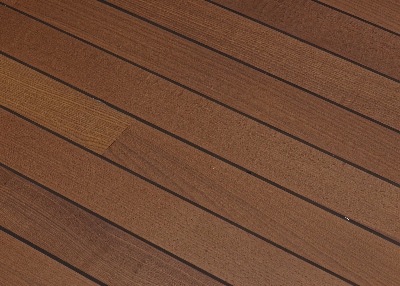 Parquet hêtre massif thermochauffé - Pont de Bateau - Elégance NF 14x90x600-2000