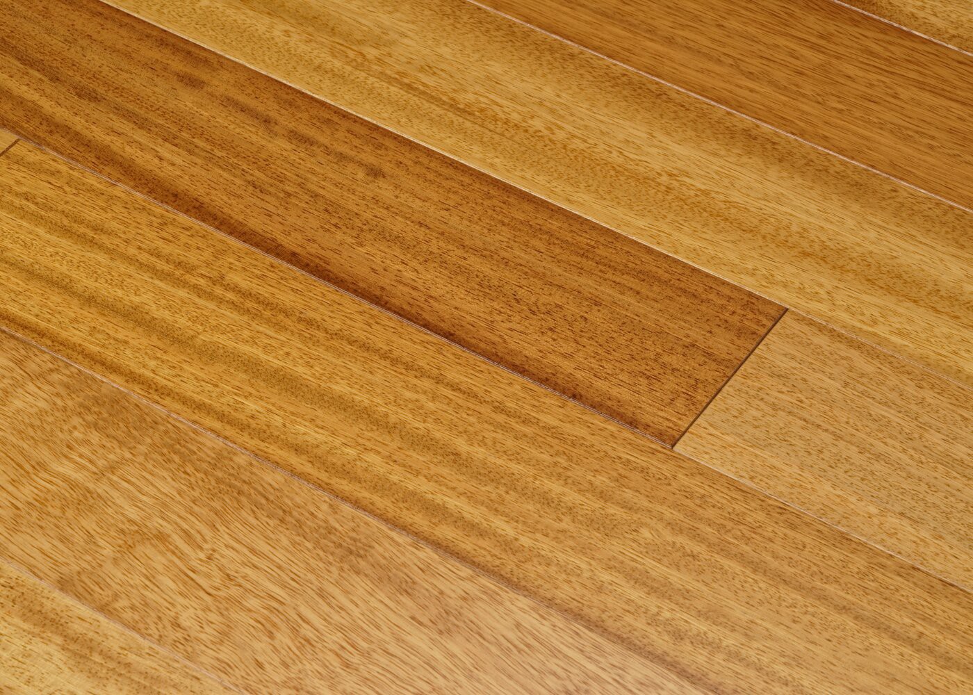 Parquet Iroko massif Premier G04 vernis satiné 14x90x350-1200