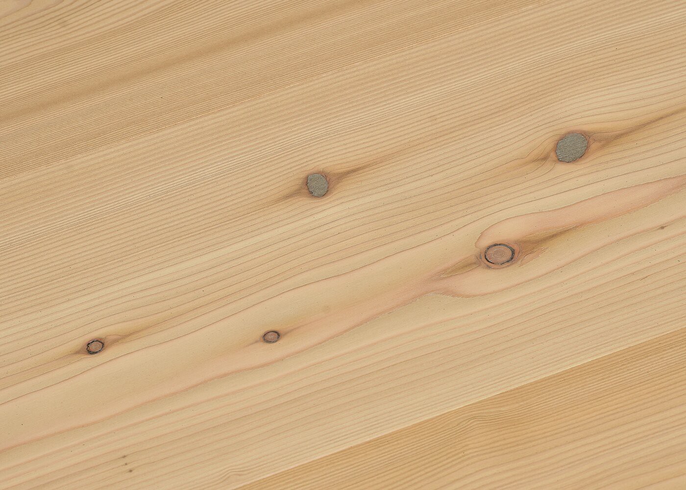 Parquet M&eacute;l&egrave;ze contrecoll&eacute; bross&eacute; Mati&egrave;re huil&eacute; BLANC LEGER 15x192x2400